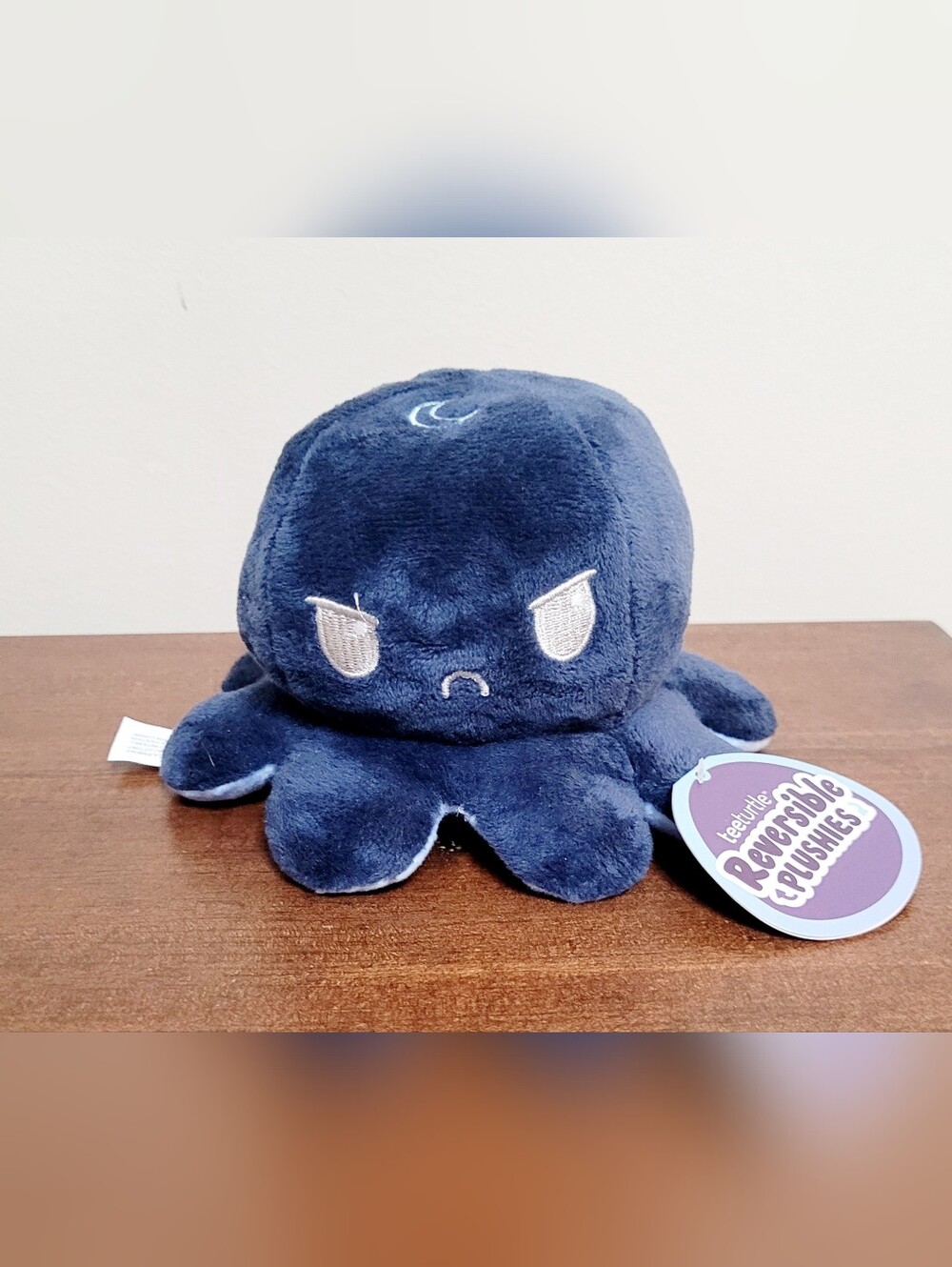 NWT teeturtle Reversable Day/Night Octopus Plushie. Sensory Fidget